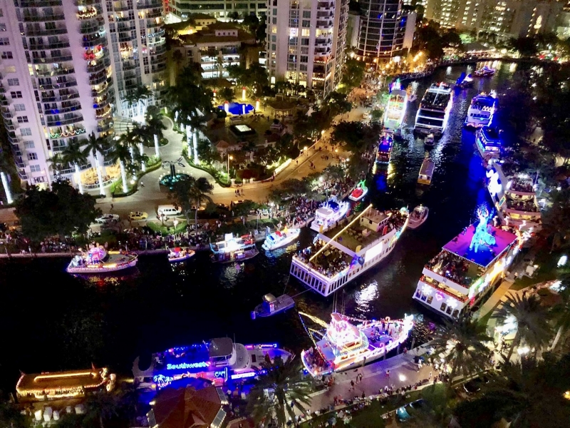 Fort Lauderdale Christmas Boat Parade 2025 Deni Susette